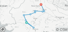 India Luxury Tour: Fort & Palace of Rajasthan - 12 destinations