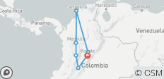 Circuit Viva Colombia 9 jours - 7 destinations