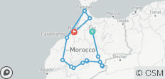 Ganz Marokko Rundreise ab Fes - 15 destinations