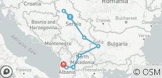 Balkan Express : quatre pays en une semaine - PETIT GROUPE - 9 destinations