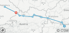  Klassische Donaukreuzfahrt (Budapest - Passau) - 11 Destinationen 