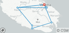 Hoogtepunten van Malta - rondleiding met gids - 4 dagen - 10 bestemmingen
