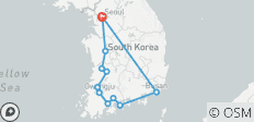  Westkorea Wellnessreise 4 Tage - 11 Destinationen 