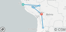 Peru en Bolivia Ontdekkingsreis (Met Inca Trail Trek) - 10 bestemmingen