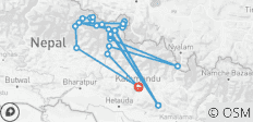 Manaslu Tsum Valley Trek 21 jours - 36 destinations