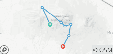 Ascension du Kilimandjaro par la route Machame 8 jours - 8 destinations