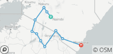 Safari de 13 días por lo mejor de Kenia y Tanzania Experimenta las maravillas de 9 parques extraordinarios- Economía - 11 destinos