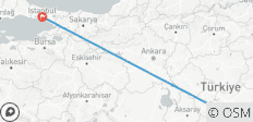 Circuit de 2 jours en Cappadoce au départ d\'Istanbul - 4 destinations
