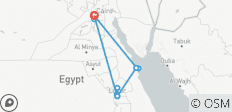 Himmel von Ägypten Abenteuer - 15 Destinationen
