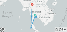 11 Tage Thailand : Bangkok, Pattaya, Phuket und Chiang Mai - 5 Destinationen
