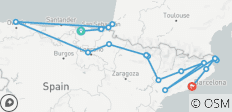 Highlights of Northern Spain - 21 destinations