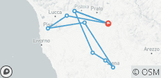 Toscane Mon Amour : Coup de foudre 2026 ! Circuit semi-accompagné - 11 destinations