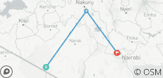 4 Days Masai Mara - Lake Nakuru National Park Budget Group Joining safari 2026 with Jeep 4x4 - 3 destinations
