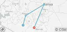 6 Days Masai Mara - Lake Nakuru - Samburu - 4 destinations