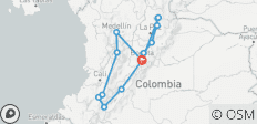 Vive Colombia - 14 destinos