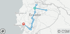 Andes y Amazonia de Ecuador - 14 destinos
