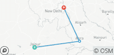 Circuit de 5 jours dans le Triangle d\'Or au départ de Jaipur - 3 destinations