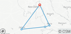 Goldenes Dreieck mit Delhi, Agra & Jaipur - 6 Destinationen