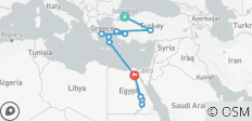 Lo Mejor del Mediterráneo - Turquía, Grecia y Egipto - 19 Días - 12 destinos