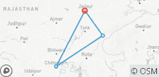 Paquete turístico de 5 días a Jaipur, Ranthambore y Chittorgarh - Un circuito para recordar (Todo incluido) - 4 destinos