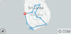So Sri Lank Rundreise - 12 Destinationen