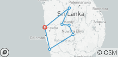Das Beste aus Sri Lanka - 7 Destinationen