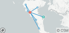  Korfu Wanderreise (selbst geführt) - 15 Destinationen 