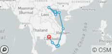 Verken Vietnam & Cambodja – een budgetvriendelijk avontuur – 19 dagen - 10 bestemmingen