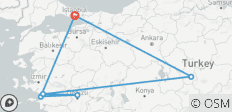  Eleganz der Türkei - 9 Tage - 6 Destinationen 