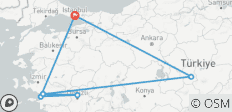 9 Days Elegance of Turkey Tour - 6 destinations