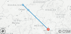 Mexico: San Miguel de Allende, Queretaro - 2 dagen - 4 bestemmingen