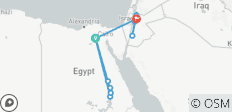 Égypte (GEM) et Jordanie 10 jours de découverte, y compris avec le vol Égypte-Jordanie - 12 destinations
