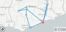 Aventura en Ghana 9 días /8 noches - confort plus - 11 destinos