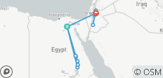 Egypt & Jordan adventure -10 Days - 13 destinations