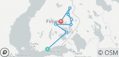 Circuito en coche Helsinki - Kuhmo con recuerdos de felices fiestas - 9 destinos