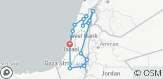  Highlights of Israel 5 star - 8 days - 14 destinations 