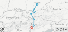  MÜNCHEN-GARDASEE MIT CHARME 11 TAGE / 10 NÄCHTE - 9 destinations 