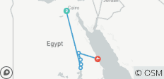 Egypt 10 days (Pyrameds & GEM _ Nile Cruise _ Marsa Alam Red Sea) - 7 destinations