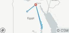 Egypt kingdom: Pyramids & GEM - White Desert - Nile Cruise Aswan to Luxor - 9 destinations