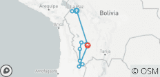  The Best of Bolivia: La Paz, Tiwanacu, Uyuni Flats &amp; All Lagoons - 5 Days - 11 destinations 