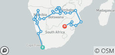 Explorador de África austral - 33 días - 28 destinos