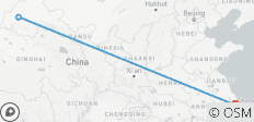 Dunhuang: Mogao-Höhlen ab Shanghai mit dem Flugzeug Privatreise - 3 Tage - 3 Destinationen