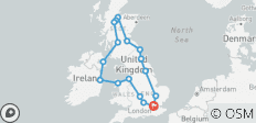  United Kingdom and Ireland ( 10 days ) - 17 destinations 