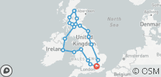  Leisurely United Kingdom ( 13 days ) - 21 destinations 