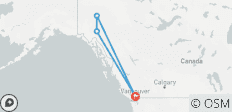  Yukon Nordlicht Abenteuer ab Vancouver - 4 Destinationen 