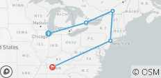  USA &amp; Kanada: City Hopping durch Nordamerika - 5 Destinationen 