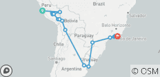  Epic South America - 40 destinations 