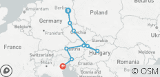  Berlin to Venice (15 Days) (including Salzburg) - 9 destinations 