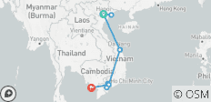 De schoonheid van Vietnam – 14 dagen - 13 bestemmingen