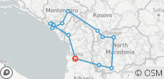 Balkans : points forts - 14 destinations